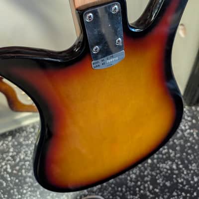 Teisco Et-110 made in Japan vintage clean electric guitar 60s/70s - Sunburst image 6