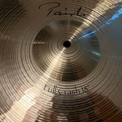 Paiste 18" Signature Full Crash Cymbal 1989 - Present - Traditional image 2