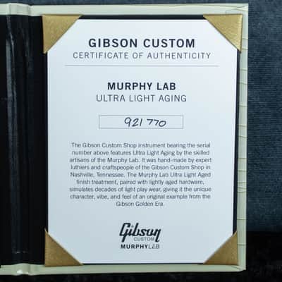 Gibson Custom 1959 Les Paul Standard Murphy Lab Ultra Light Aged Southern Fade ~ Secondhand image 7