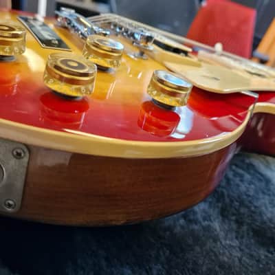 1979 Gibson Les Paul KM Limited Edition Kalamazoo Custom Shop Electric Guitar Cherry Sunburst image 10