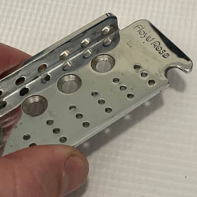 1980's Era Kramer Guitar NFT German Made Original Floyd Rose Chrome Tremolo Bridge Base Plate image 4
