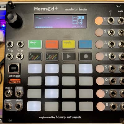 Squarp Instruments Hermod+ Modular Brain 2023 - Present - Black image 3