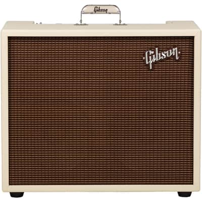 Gibson Dual Falcon 20 2x10 Combo Cream Bronco Oxblood grille (253) image 1