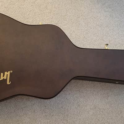 Gibson Acoustic Case (J-45, dreadnought Style) Brown with Black Interior image 1