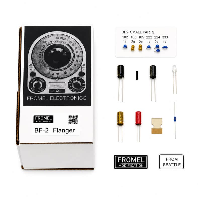 Fromel Supreme Mod Kit for Boss BF-2 Flanger Pedal image 1