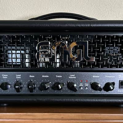 Engl Fireball 25 Type E633 2-Channel 25-Watt Guitar Amp Head 2019 - Present - Black image 1