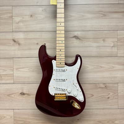 Fender Richie Kotzen Signature Stratocaster Electric Guitar, Transparent Red Burst image 3