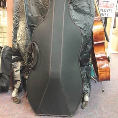 Celestini 4/4 Size 'Cello-Solid Wood High Flame-Shop Setup-Hard Case and Bow-NEW! image 9