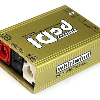 |New in Box|- Whirlwind pcDI Stereo Direct Line Interface Box for Multimedia Presentations (Dealer) image 2