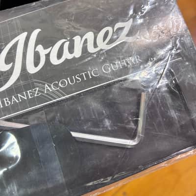 Ibanez AEB5E Acoustic-Electric Bass Guitar Black Pre Amp, Tuner, EQ image 11