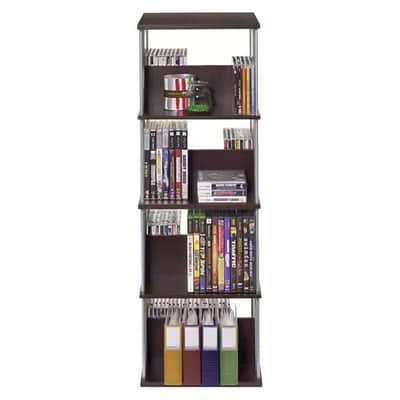 Typhoon Media Storage Espresso 38" - Atlantic Furniture Music Studio Shelves image 2