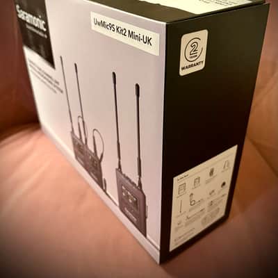 Saramonic UwMic9S Wireless Microphone System Kit 2 Mini RX +TX Sealed Unit x 3 image 5