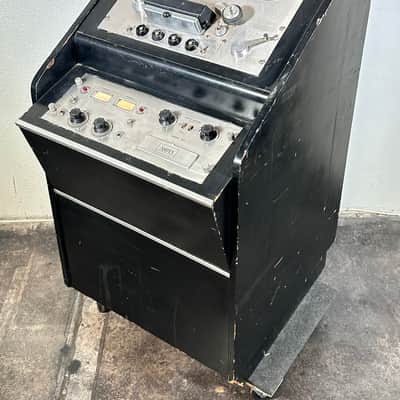 Ampex 354 & 350R Reel To Reel Transport & Preamp Magnetic Tape Recorder w/ Stand image 1