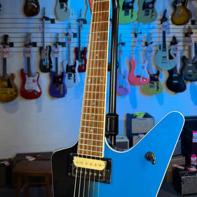 Dean ML 79 Black to Blue Fade, Free Plek Setup & Ship #480 image 5