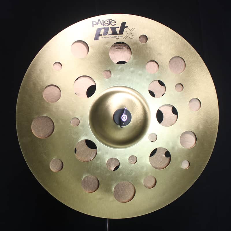 Paiste 18" PST X Swiss Flanger Stack - 1138g/1244g (video demo) image 1
