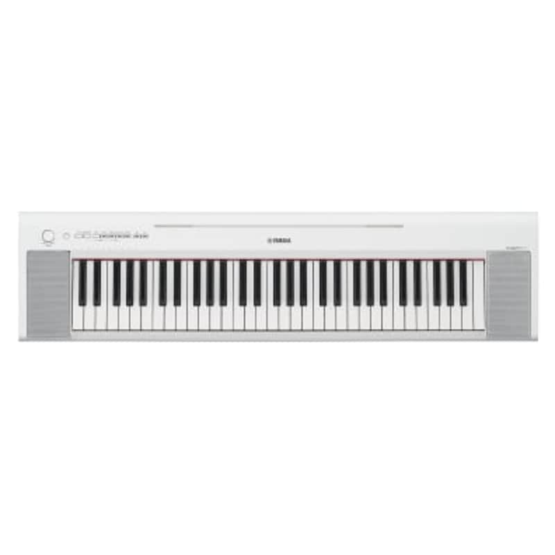 Yamaha Piaggero NP-15 White Portable 61-Key Portable Keyboard image 1