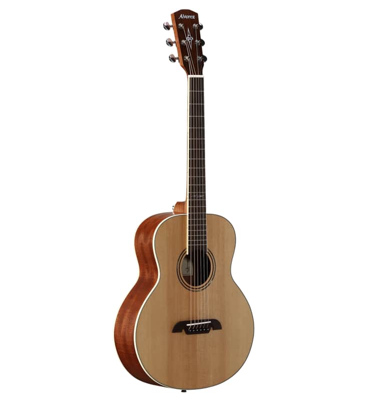 Alvarez LJ60 Little Jumbo 3/4 Scale Travel Acoustic Natural image 1