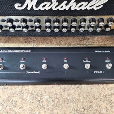Marshall AVT150HX 150 Watt Guitar Amp Head Advanced Valvestate Technology w/ Footswitch image 2
