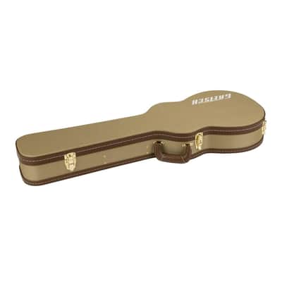 Gretsch G2655T Tweed Hard Shell Case with Center Storage Compartment for Streamliner Electric Guitar (Brown) image 2