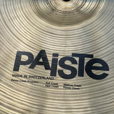 Paiste 14" Signature Fast Crash Cymbal 1989 - Present - Traditional image 13