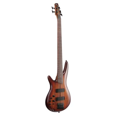 Ibanez Standard SR505AL-MHL Mahogany Brown Burst Low Gloss - 5-String Electric Bass image 3