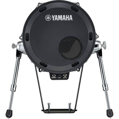 Yamaha 12" Electronic Mesh Kick Pad Tower Black Forest image 1