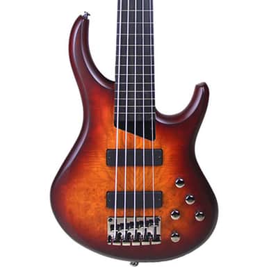 MTD Kingston ZX5 Fretless - Deep Cherry Burst w/ Ebony FB - Open Box image 1