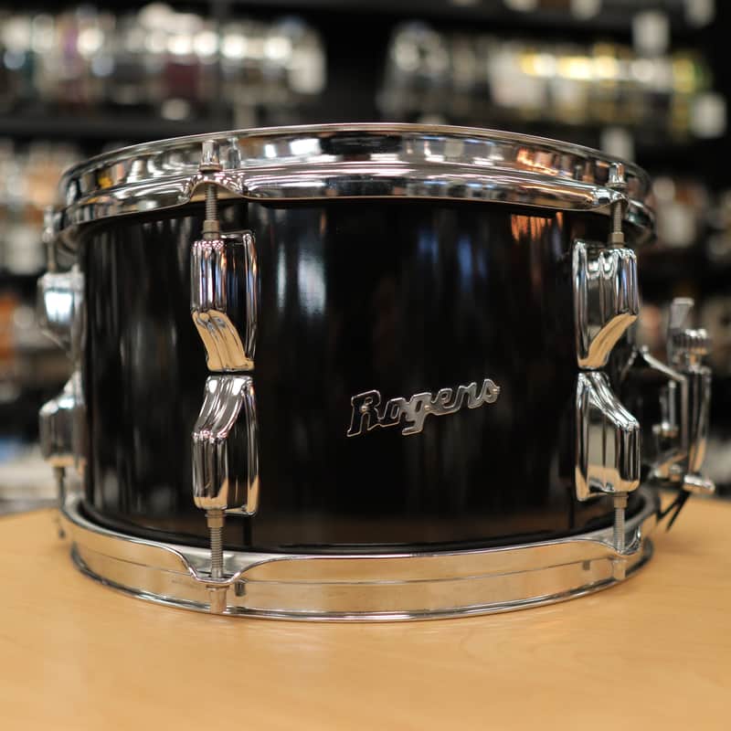Early 70s Rogers 7x13" Script Badge Snare Drum (Converted Tom) image 1