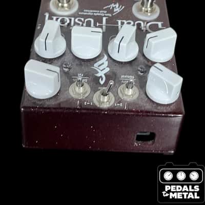 Wampler Dual Fusion Tom Quayle Signature Overdrive 2010s - Red Sparkle - X17353 image 3