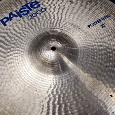 Ride Cymbal 20" Paiste 2000 Series Ex Sizzle Mod USED! RK22Y290426 image 2