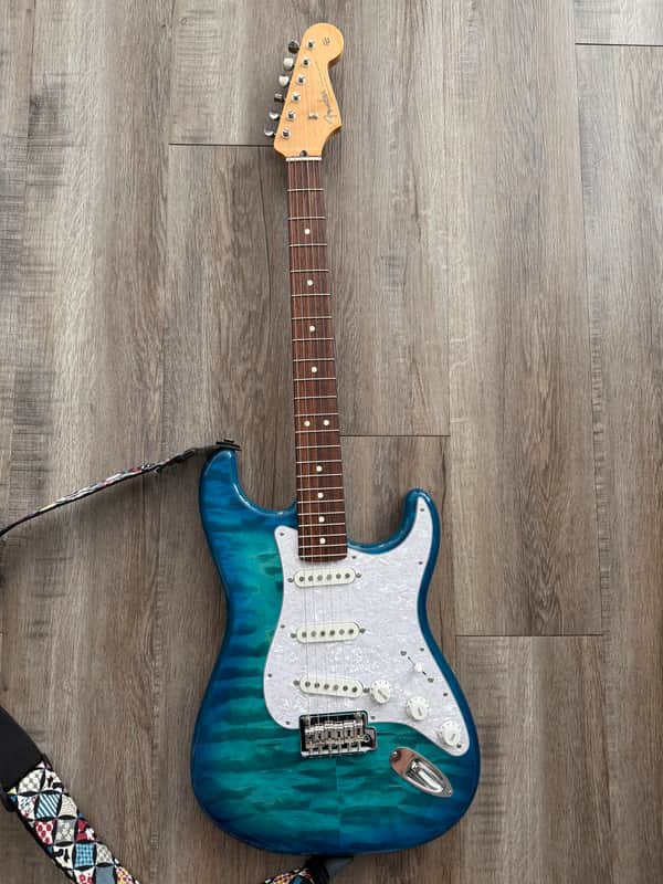 Fender MIJ Hybrid II Stratocaster QMT 2024 Collection | Reverb