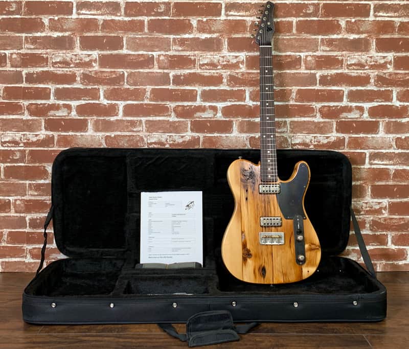 Dean Gordon Chelsea Hotelecaster # 12 (Civil War Era Pine Sourced From Chelsea Hotel NYC) DGG Dealer image 1