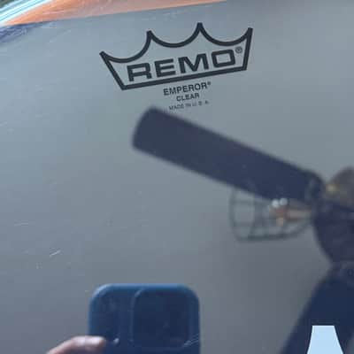 Remo Emperor Clear Drum Head (Pair) 12" and 15" 2020s - Clear image 7