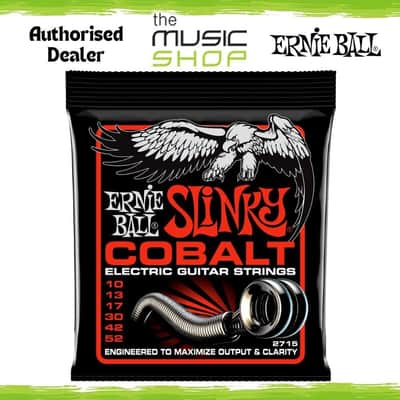 Ernie Ball Cobalt Skinny Top Heavy Bottom 10-52 Electric Guitar Strings - 2715 image 1
