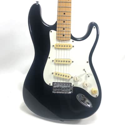 Vintage MIK Hondo H760B Black & White '80s Deluxe Series 760 image 2