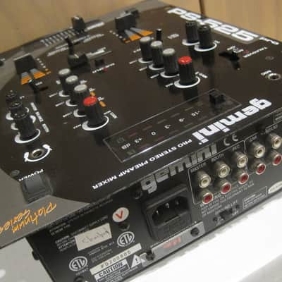 Gemini PS-525 Pro 2-channel DJ Stereo Preamp Mixer PS525 | Reverb