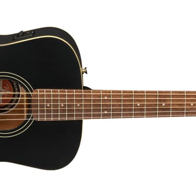 Fender Joe Strummer Campfire electric Acoustic Guitar Matte Black  # 0971722106 image 5