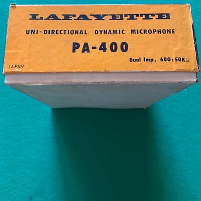 Lafayette "Heat Gun"/Pistol Grip Harmonica Microphone Dual Imp. Dynamic PA-400 image 7