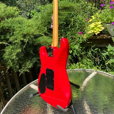Vintage 1986 Squier by Fender Contemporary Stratocaster Made in Japan Torino Red image 13