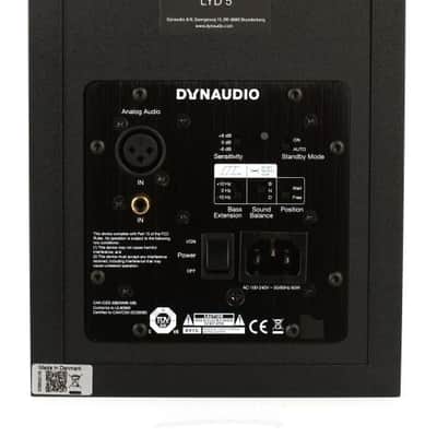 Dynaudio LYD 5 - 5 inch Powered Studio Monitor - Black (LYD5BKd1) image 6
