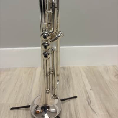 Yamaha YTR-8335LAIIS Custom Bb Trumpet 2021 - Present - Silver-Plated image 8