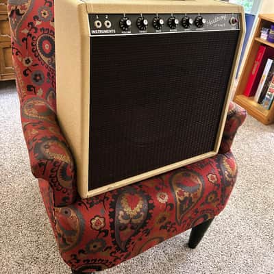 Headstrong Lil' King S 1x12 Combo - Blonde/Oxblood - Factory Mids Mod image 4