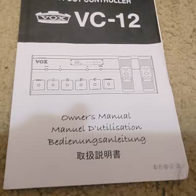 Vox VC-12 Foot Controller Guitar Pedal Rare image 3