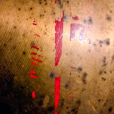 Royce 14" Crash  cymbal 80's? - Brass image 12