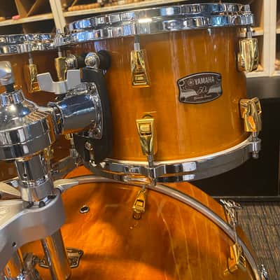 Yamaha 50th Anniversary Hybrid Maple Shell Pack - Curly Maple Antique Natural image 10