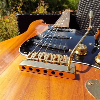 Fender  "The Strat" 1981  - Natural/Walnut image 2