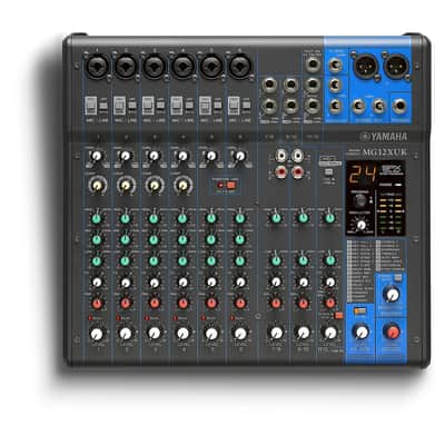 Yamaha MG12XUK 12-Channel Analog Mixer Regular image 1