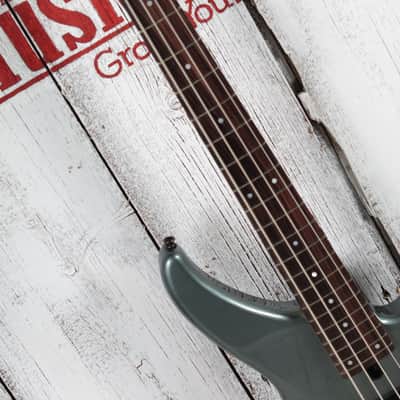 Yamaha TRBX304 4 String Electric Bass Guitar Active Electronics Mist Green image 9