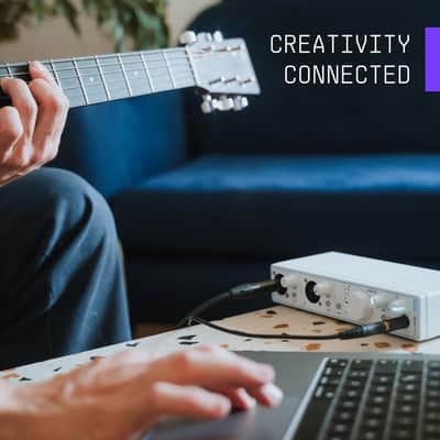 Arturia - MiniFuse 2 OTG - Audio & MIDI Interface with Creative Software for Recording, Production, Podcasting, Guitar, USBC/USBA - White image 6