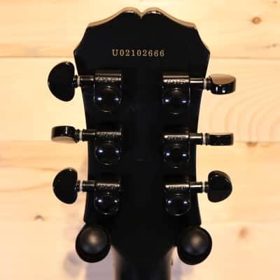 Epiphone SG Goth G-400 2002 Electric Guitar - Satin Pitch Black image 15